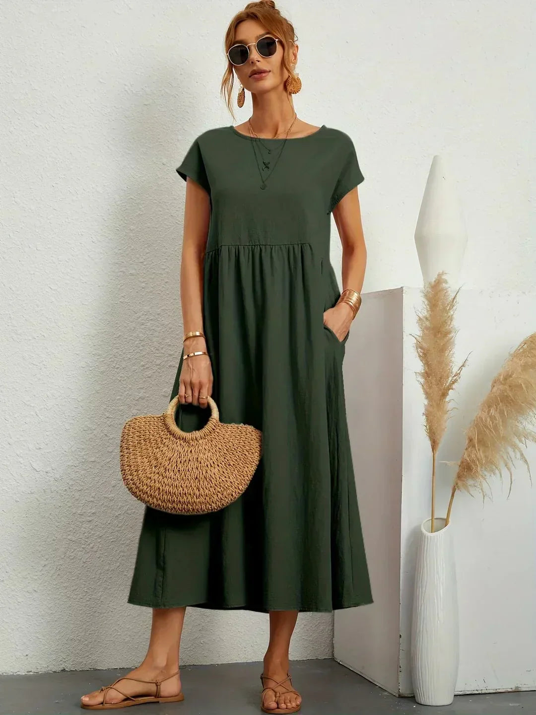 Ana / Vestido em Linho Soft